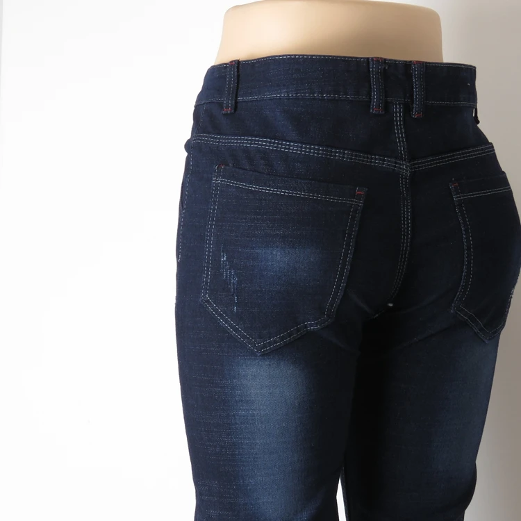 
Wholesale Dark Blue Ladies Jean Women Skinny Denim Jeans High Waist Women Pants 