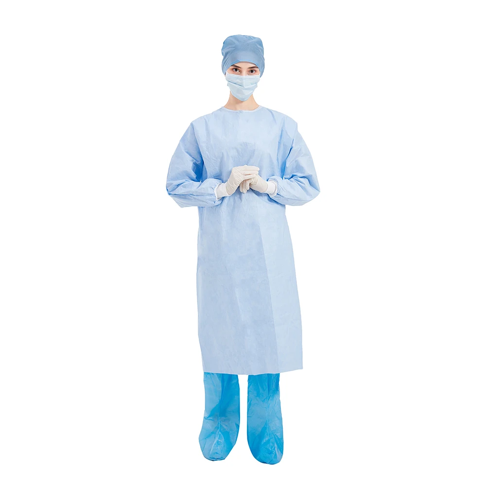 surgical gown level 3 theatre gown surgical protective gown nonwoven disposable  CE  510 K HAIXIN  HEALTH  medical suppliers
