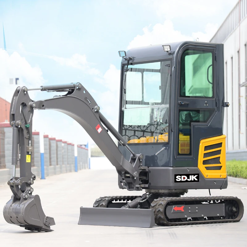 Free Shipping Kubota Engine Small Mini Excavators Multifunction Hydraulic Crawler Digger Farm Used Cheap Mini Excavator 2 Ton