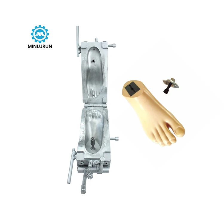Medical Prosthesis Molds Prosthetic Foot Moulds For Leg Carbon Fiber Cover Injection Mould