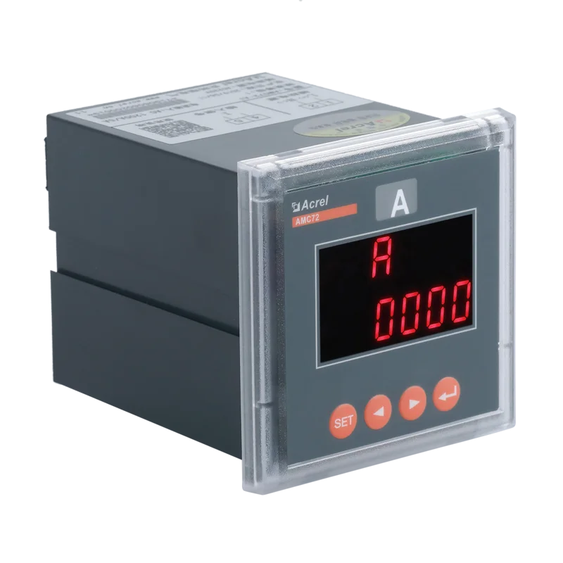 Acrel AMC72-AI/C Programmable AC Single Phase Current Meter Digital Panel Meter LED Display RS485