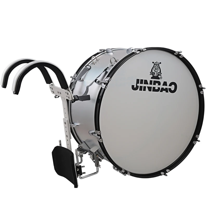 Jinbao JBMB2412G Jin Series Marching Band Snare Drum Marching Drum Pipe Band Drum with Back Frame