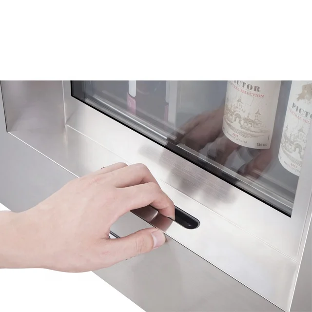 Stainless steel Built in compressor  wine bottle dispenser F-3