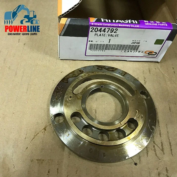 Fast delivery excavator parts hitachi zaxis 120 ZX110 ZX120 ZX130 ZX135 hydraulic main pump valve plate 2044792 HPK055