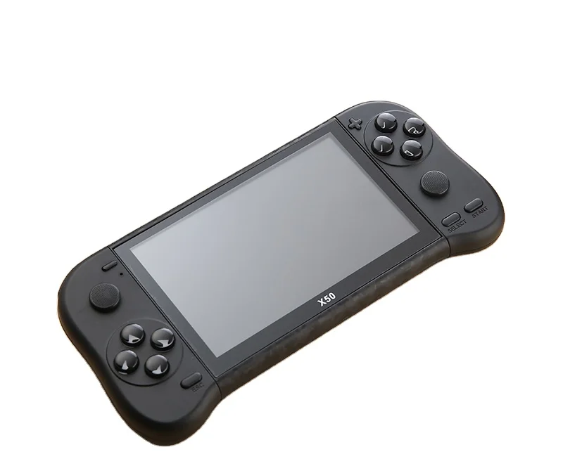 5.1 Inch X50 Handheld Game Console Portable Video Game Player Built-in 6000+ Classic Games 4K HD Game Consoles For GBA/FC/NES