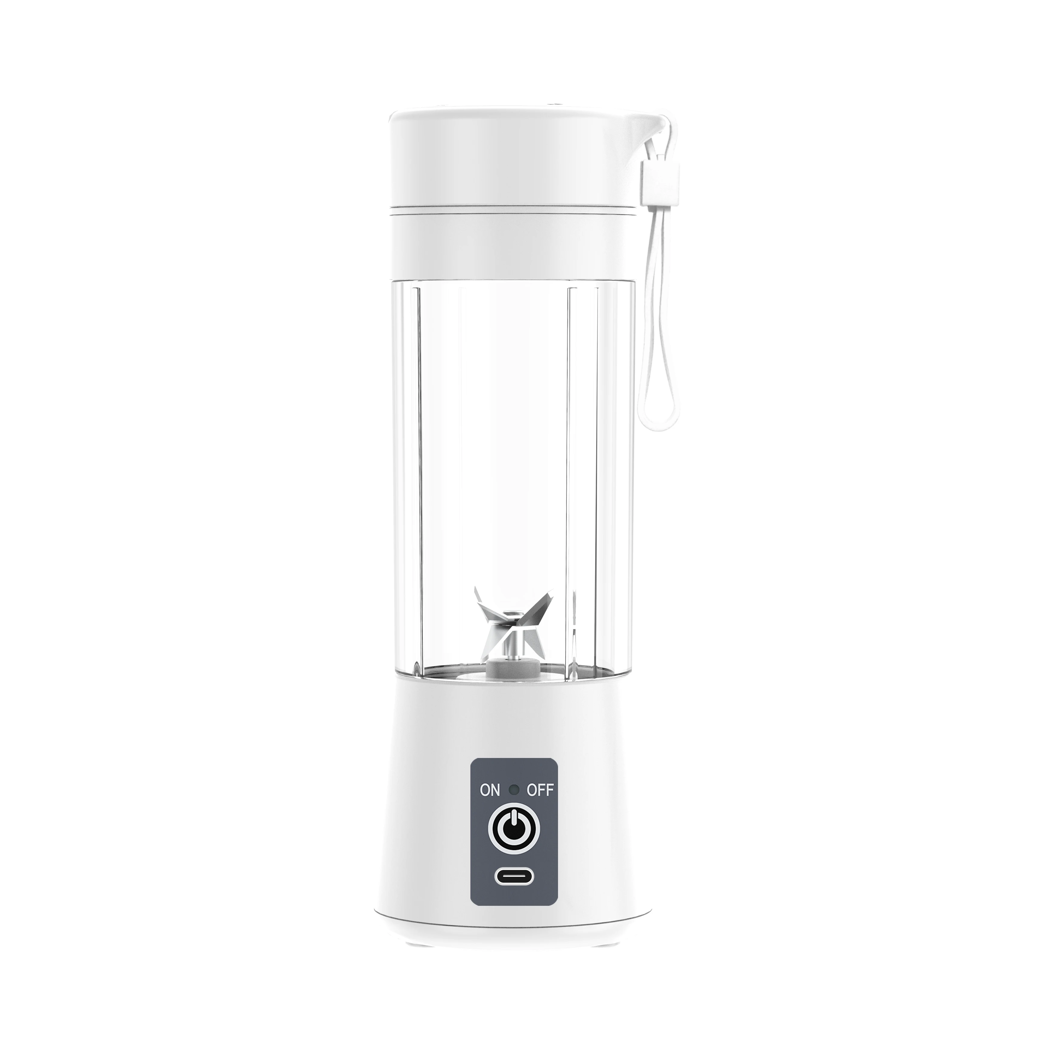High Speed Portable Personal Blender Green Juicer Mini Battery Blender Milk Shake Machine 380ML