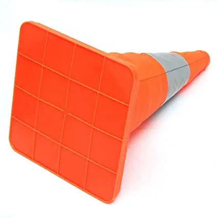 45cm Orange Folding Collapsible Traffic Cone