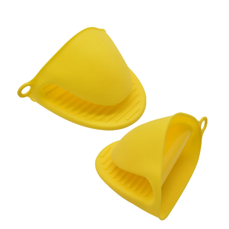 2020 Hot Selling Kitchen Heat Resistant Silicone Oven Mitts Waterproof Silicone Gloves Custom Oven Mitts BBQ Gloves