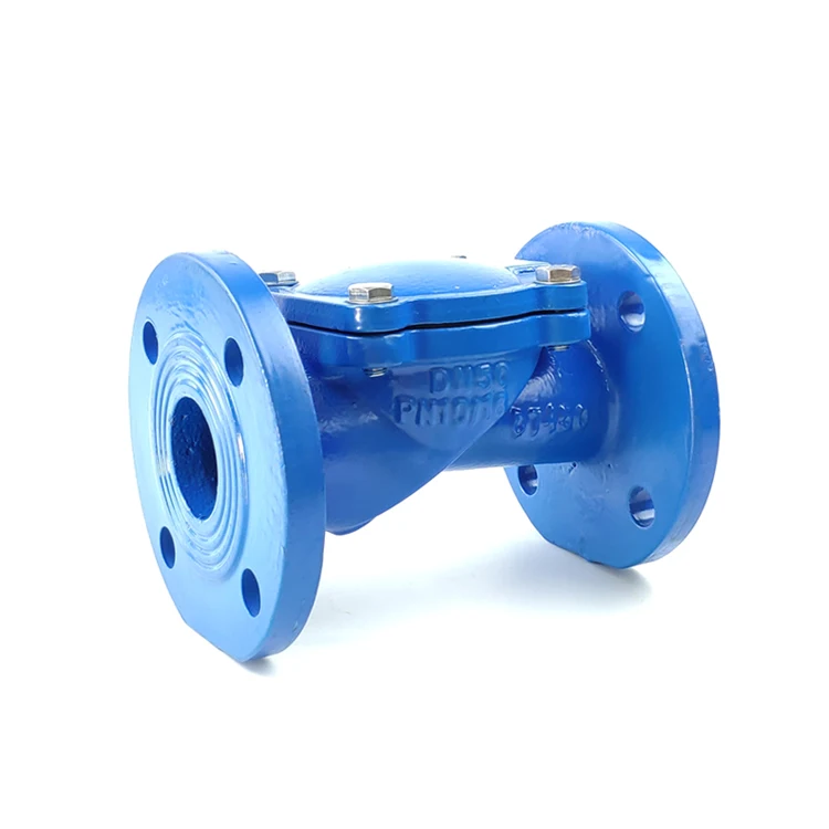 Sturdy Check Valve Pn16 Cast Iron Type Rubber Standard Ductile Iron Universal, Normal Temperature Manual Dn50-Dn400 Check Valve