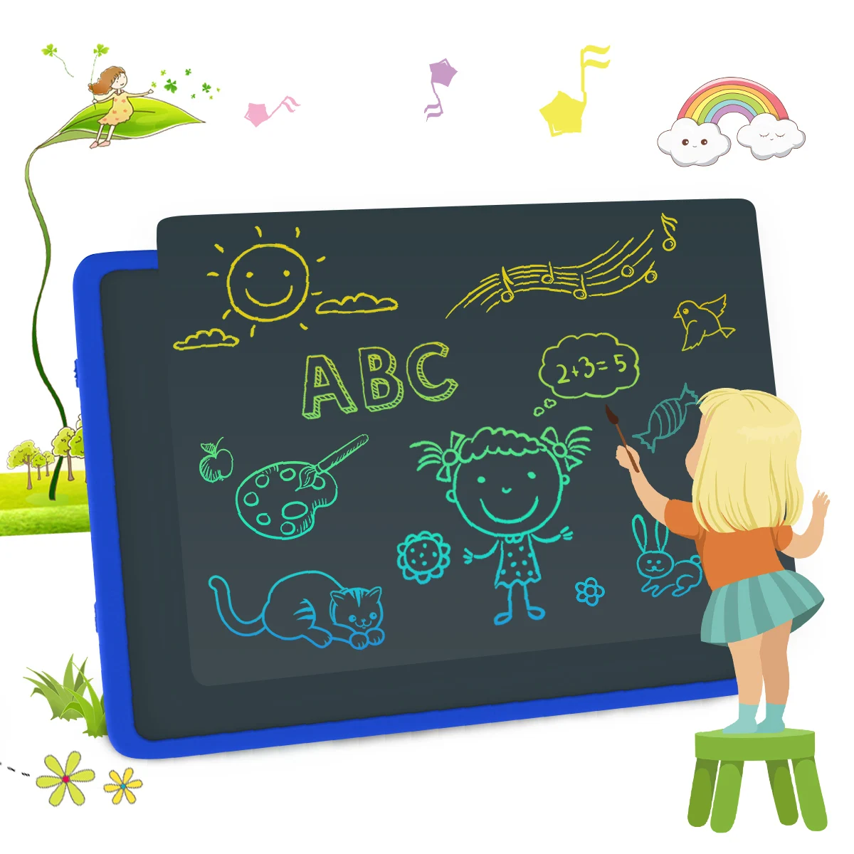 11 lcd writing doodle tablet for 3d kids drawing pen for children drawing digital board