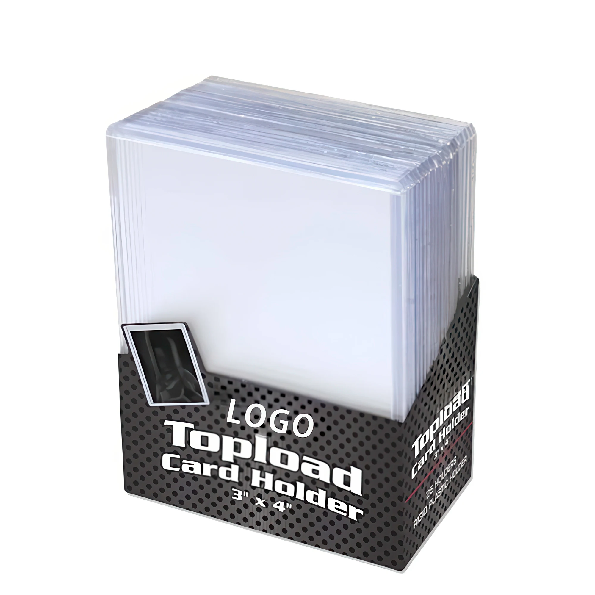 3x4 Topload Card Holder Rigid PVC Trading Card Protection For Baseball Football Trading Cards Pokémon MTG