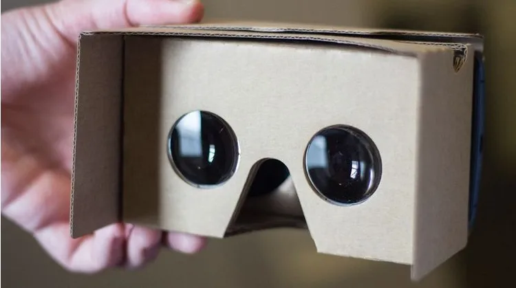  Горячие продажи 3D Google HD VR бумажные стаканы с повязкой на