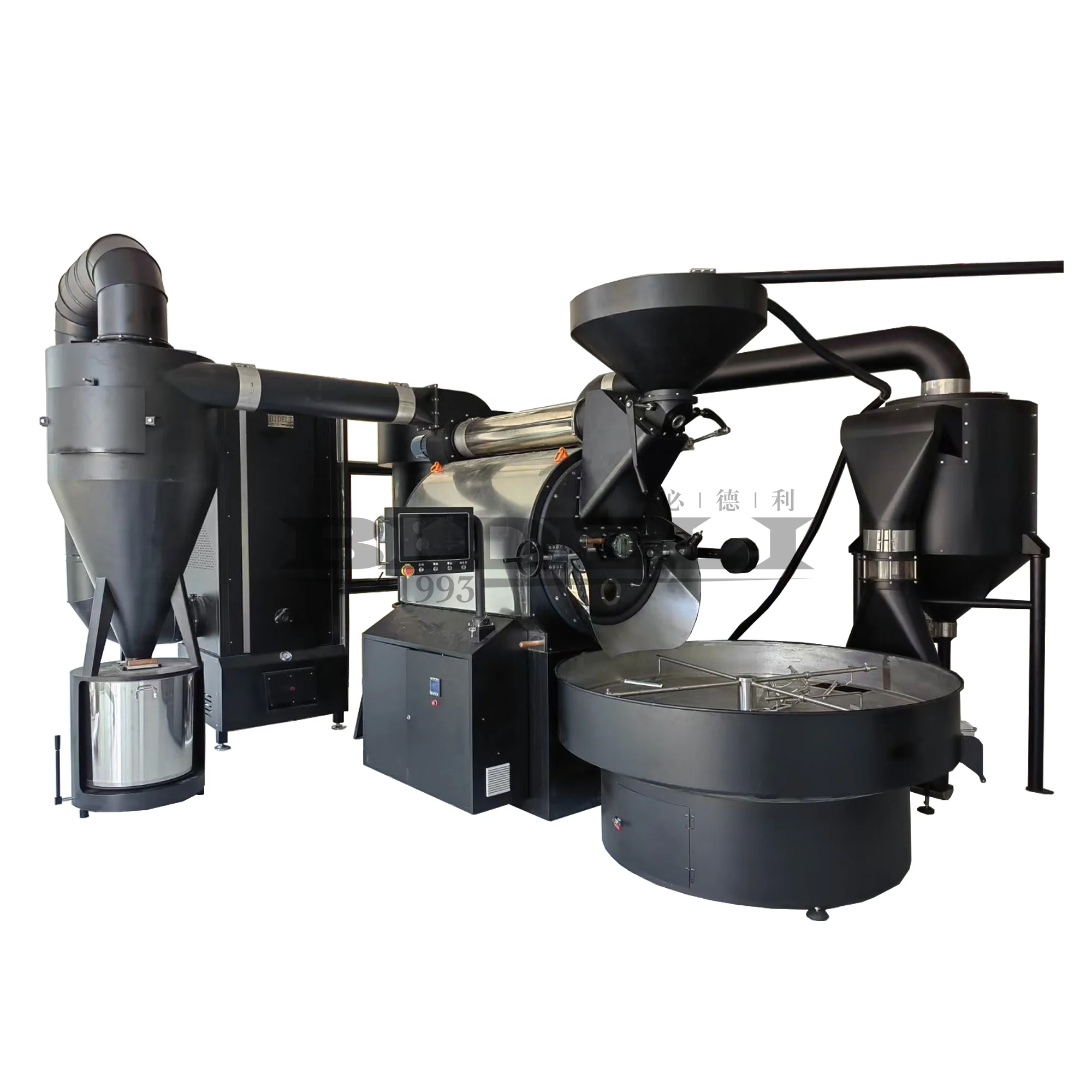 Ethiopian Coffee Roasting Machines 60kg, Peanut Roasting Coffee Roaster Machine full automatic coffee roaster