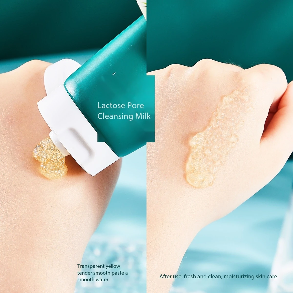 Lactose Acid Pore Cleanser 100mL Shrink Pores Facial Deep Cleansing Milk Clears Lactobionic acid Exfoliating Face Wash Wholesale