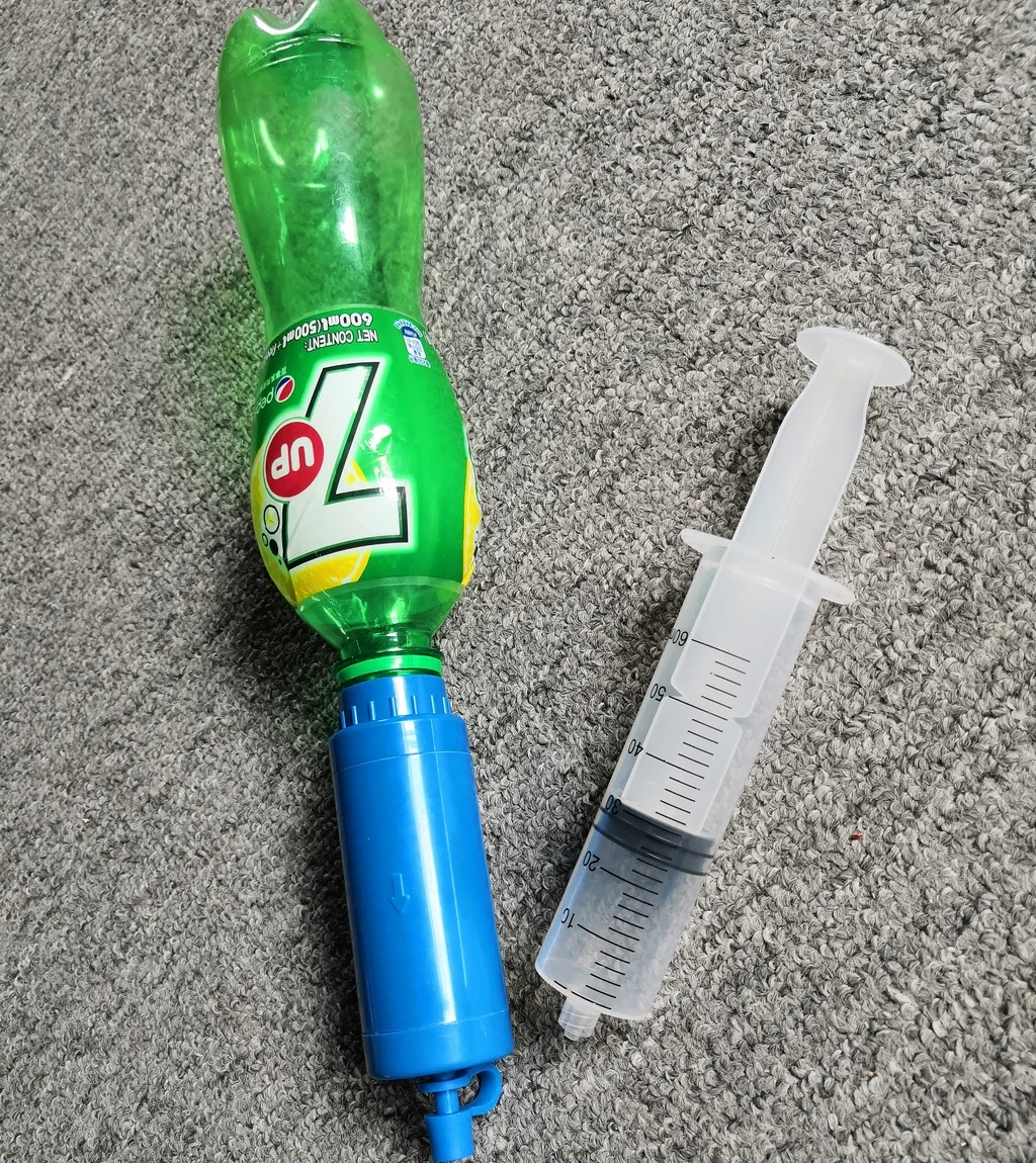 Portable outdoor water straw filter emergency flood water purifier portable water filter camping bacteria removal gravity filter