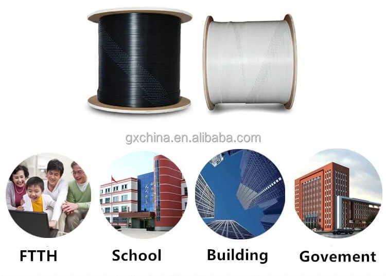 Factory High Quality Communication Equipment 2, 4-core Optical Cable Ethernet Cable Cat 8 100 Meter Fibre Cable 3 in 1 1.6m