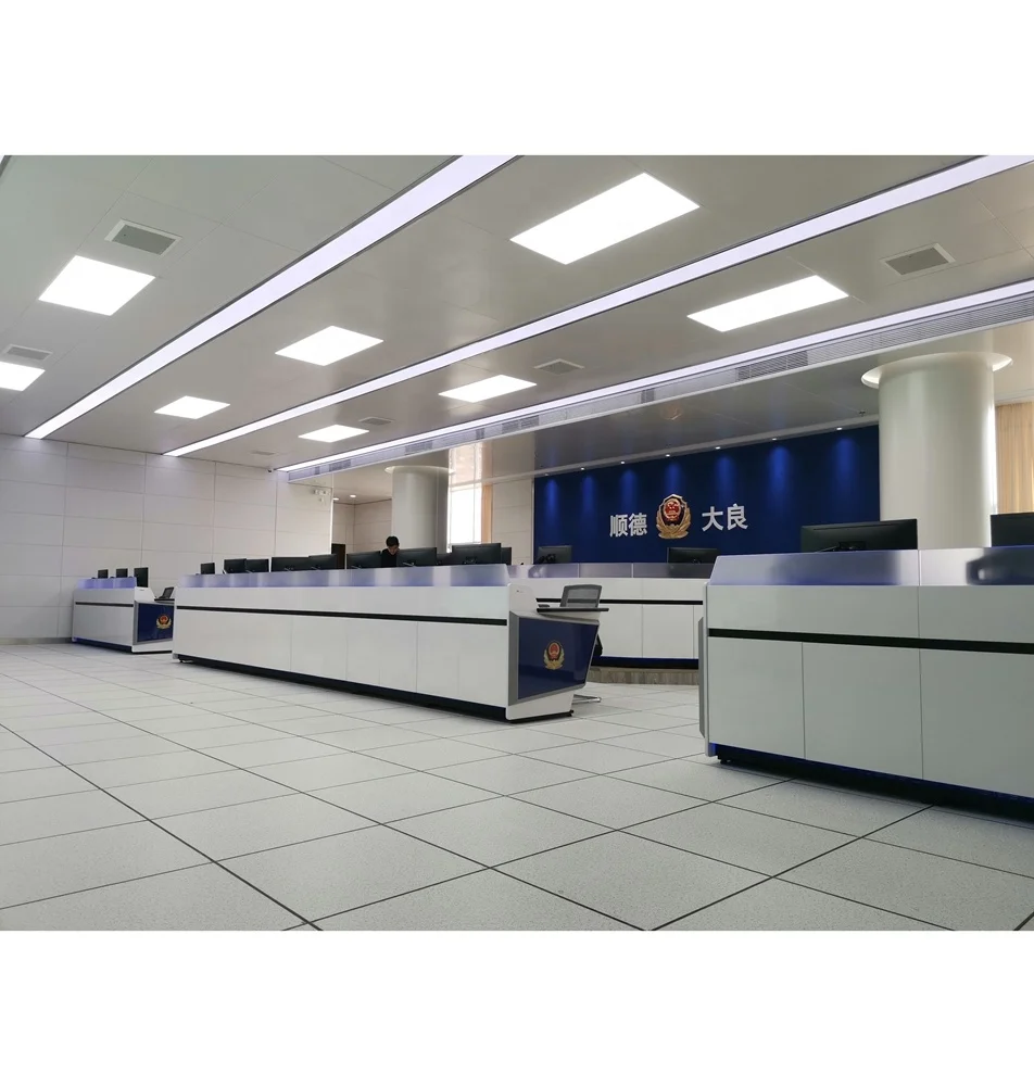 Integrator Systems Security and Traffic Management Custom Project Control Room Command Center Console Furniture