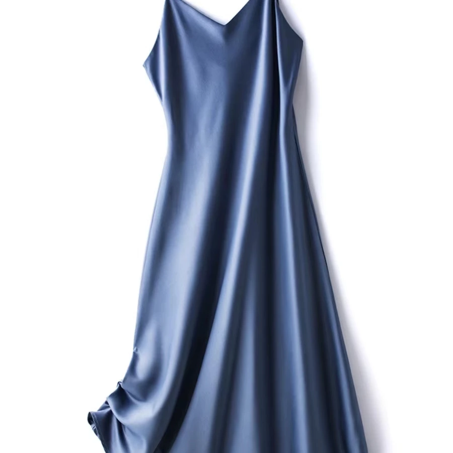 Chinese factory price wholesale high quality elastic acetate fabric satin stretch dyed fabric dress fabric 95gsm