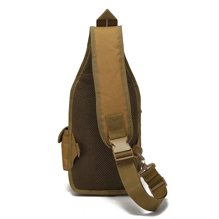 Hot sale tactics crossbody bag multifunctional sports outdoor chest bag durable oxford backpack with custom logo