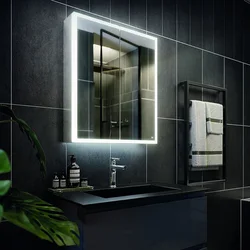 Factory illuminating mirrors hot sell europe nordic style mirror