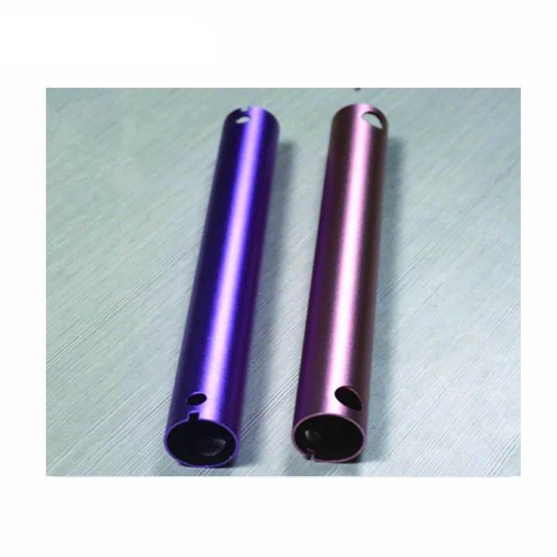 Custom Made CNC Turning Drilling Round Anodized Alloy Extruded Aluminum 6061/6063 Multicolour Tube Pipe