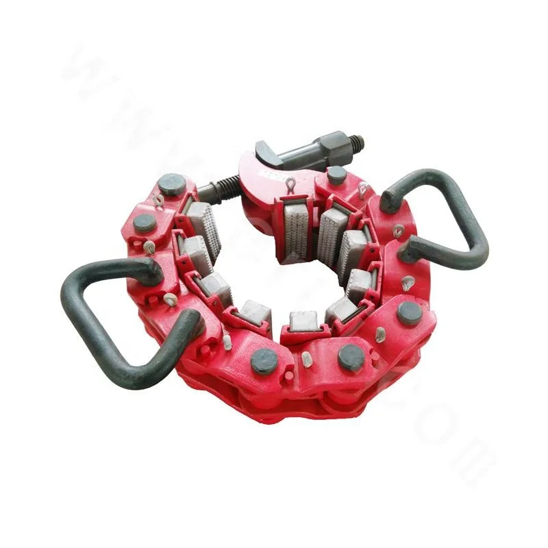 API Standard Oilfield Drilling Wellhead Tools 1 1/4 MP Drill Pipe Collar New Carbide Safety Clamps Forging Manual Construction