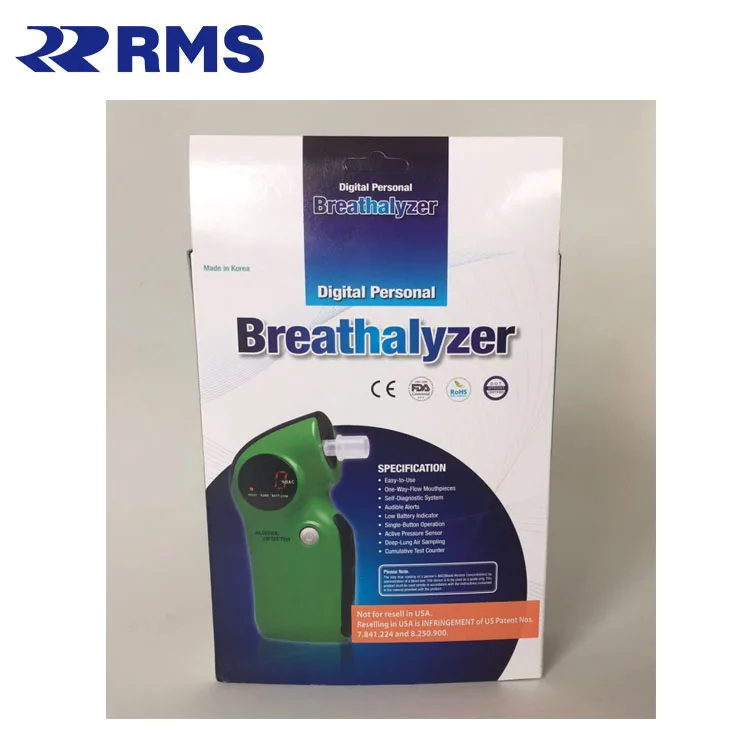 Portable Alcohol Measuring Device CE Certified Breathalyzer AL6000