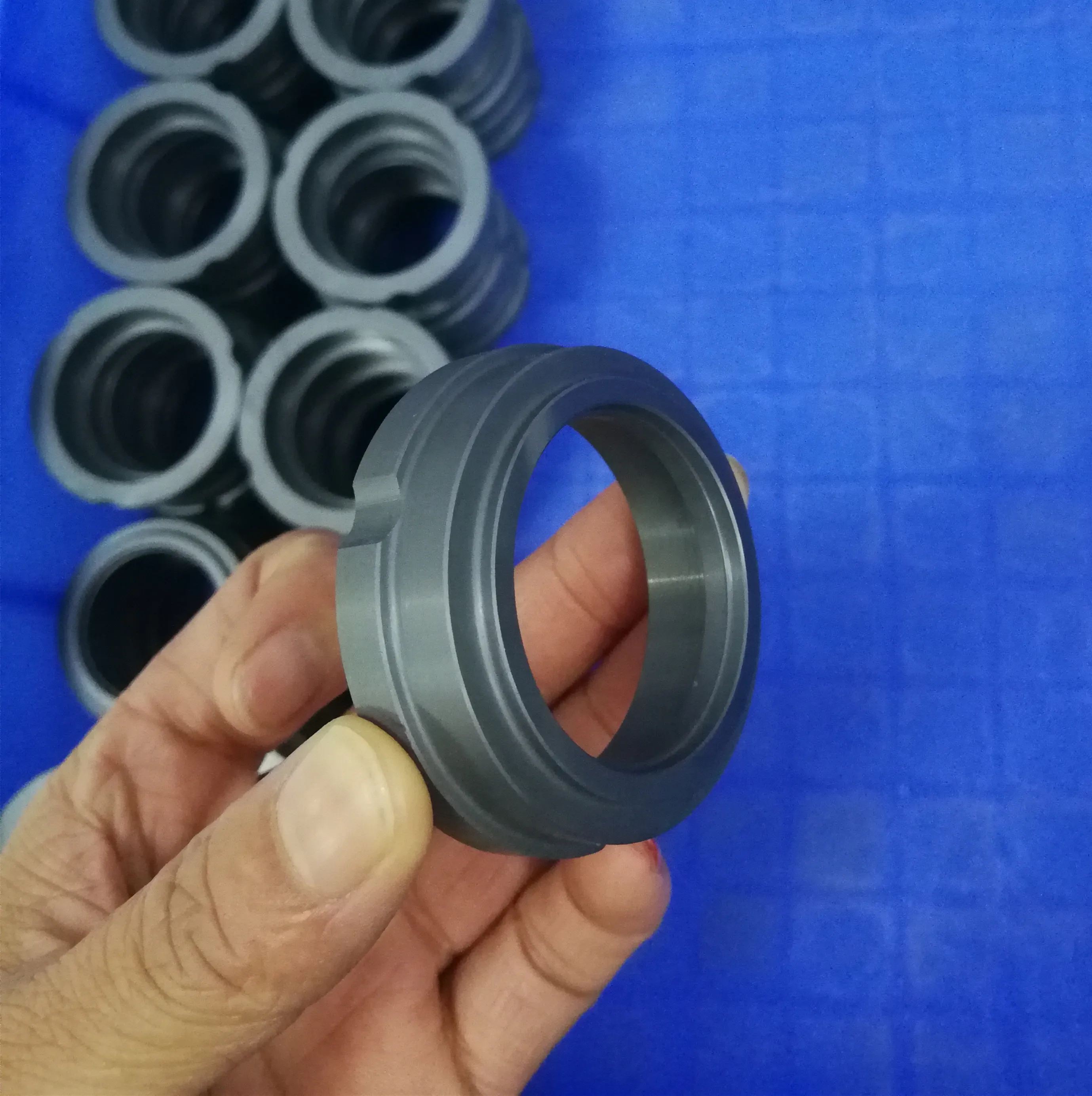 High performance ceramic sic rear crank shaft oil seal
