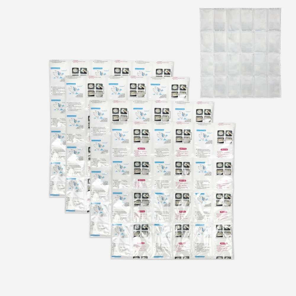 Disposable ice packs for shipping manufacturers food mini dry ice packs absorption cold sap material bags sheet