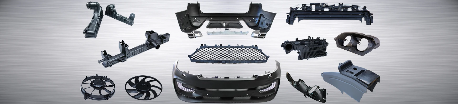 Plastic injection molding, used for Leaf Screen End LHS & RHS, well top quality with precision plastic mold