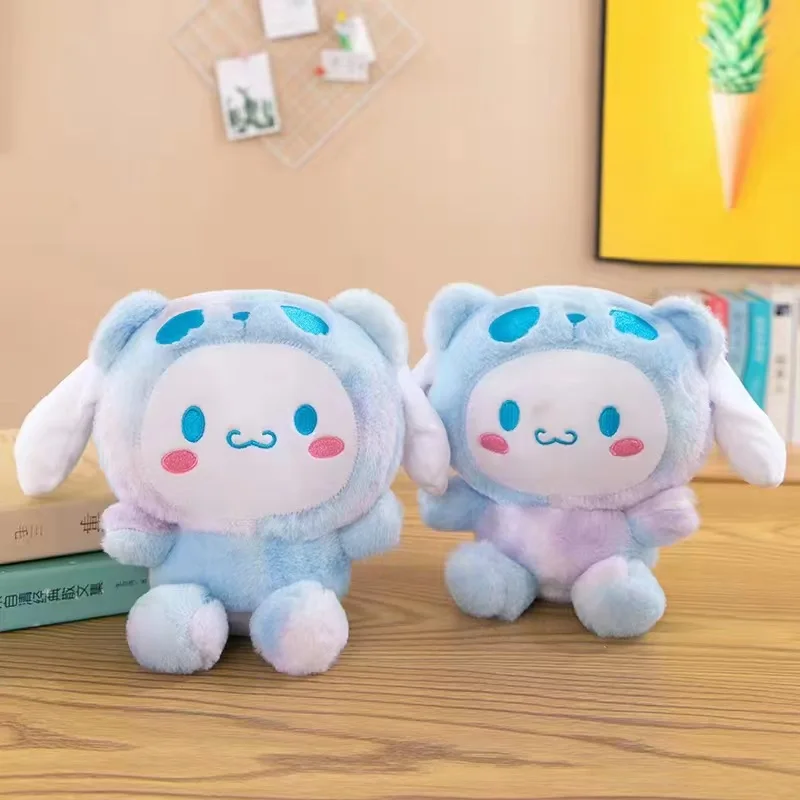 My Melody Kitty Kuromi  Kawaii Anime Cute Sanrioed Cinnamoroll Purin Plush Toy Cartoon Stuffed Dog Cat Animals Plush Toy doll