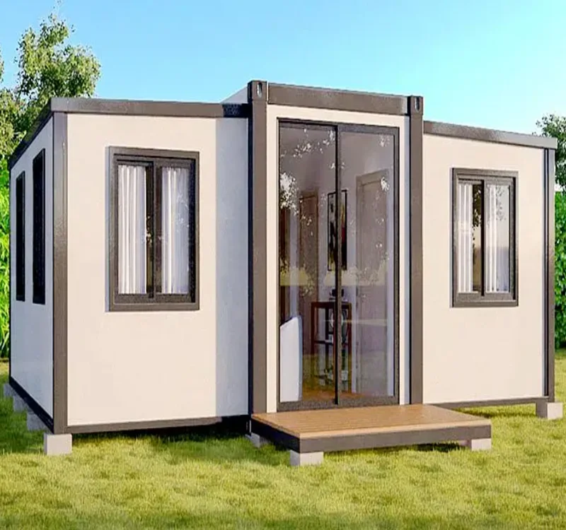 cheap modern luxury prefab house easy assembly 3 bedroom prefabricated house