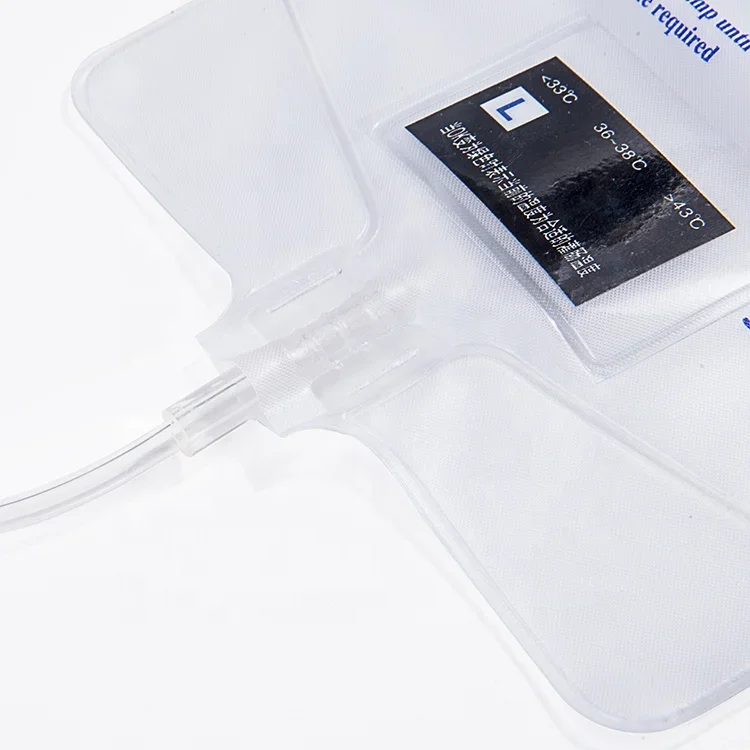 Hospital Product Supply Medical Grade PVC Disposable Medical 500ml 1000ml Type Enteral Feeding Bag