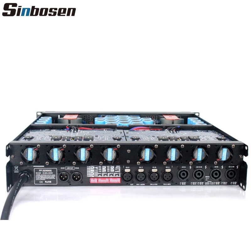  Sinbosen 4 канала PA профессиональный усилитель сабвуфер FP22000Q 10000 вт