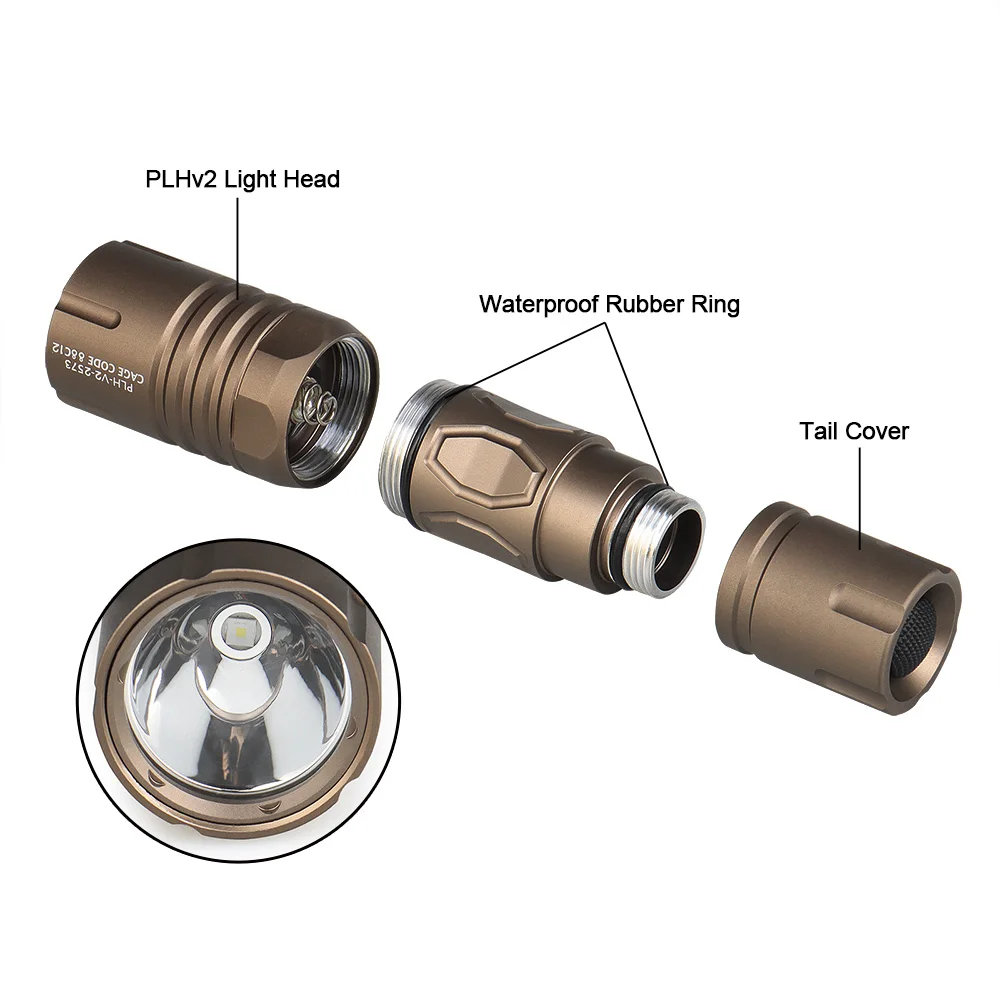Tactical High LUMEN  LED Flashlight for Hunting  GZ15-0162
