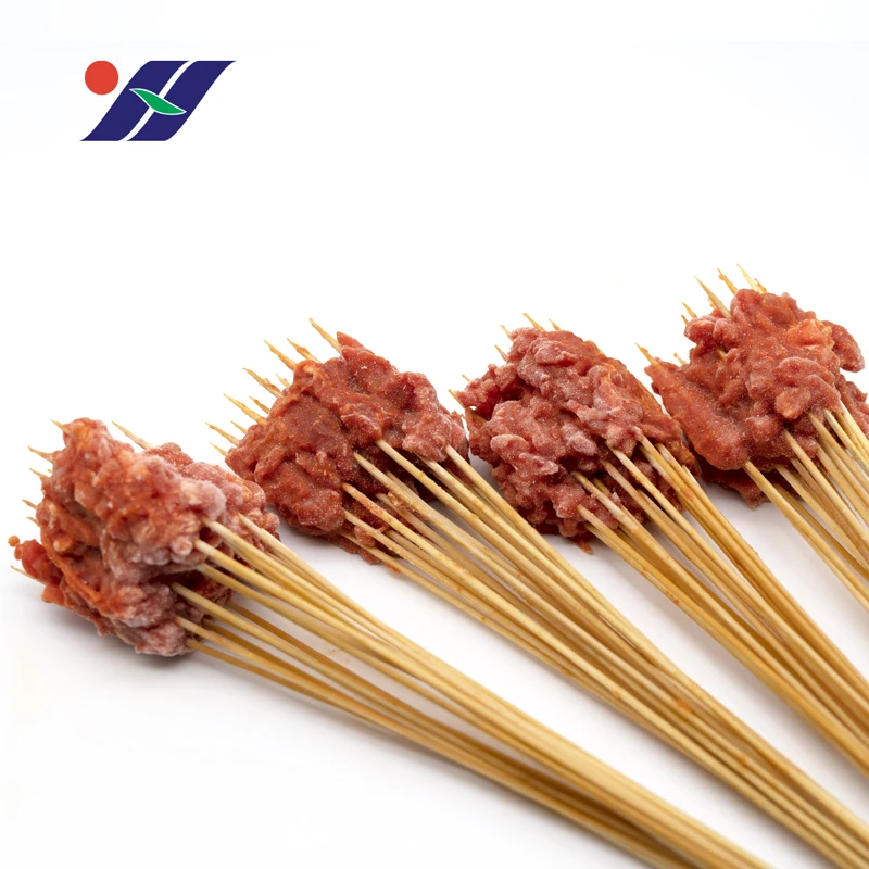 Wholesale frozen beef kebabs barbecue ingredients fresh frozen outdoor kebab semi-finished products