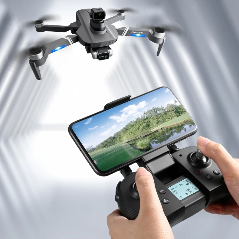 4DRC 4D-F4 6K HD 3-осевая камера Rc Дрон Wifi 360 ° Предотвращение препятствий бесщеточный GPS Интеллектуальный трекинг Квадрокоптер