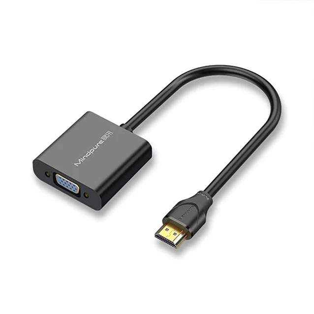 Mindpure HDMI to VGA  male to  female  converter  hdmi cable for digital av tv adapter