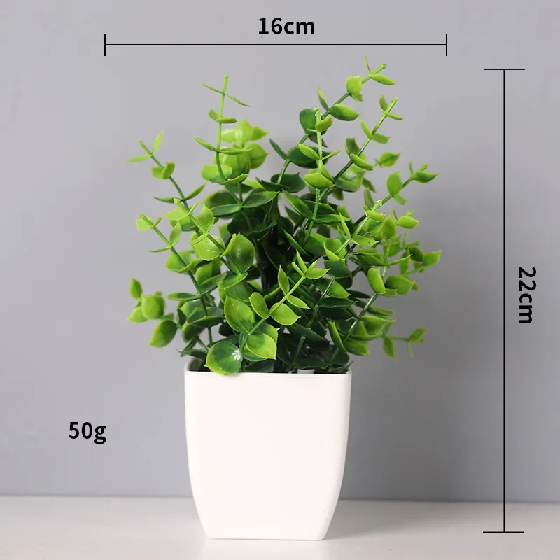 1PCS Artificial Potted Plant Scene Desktop Home Office Shelf Decor Tabletop Landscape Bonsai Wedding Room Party Accessories Vine
