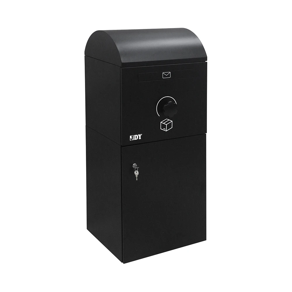 JDY Black Domed-Roof Detachable Large Parcel Delivery Box