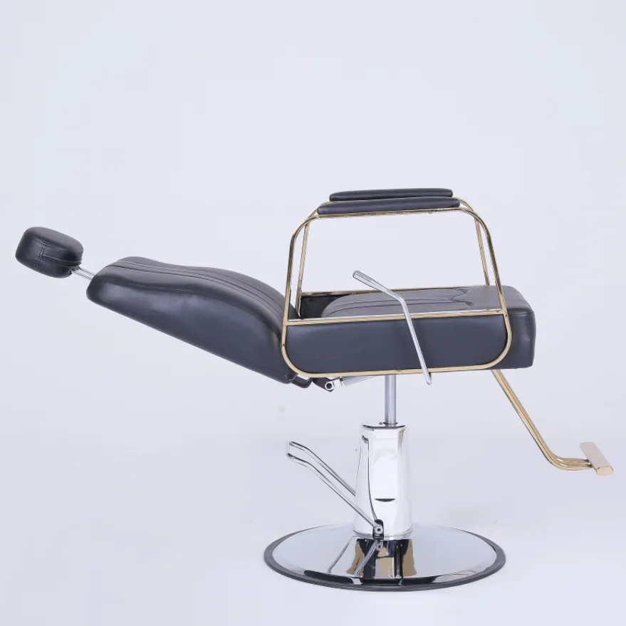 Classic Heavy-Duty Hydraulic Pump Barber/Salon Chair 360 Degrees Swivel Reclining Equipment for Barber Shops & Beauty Salons