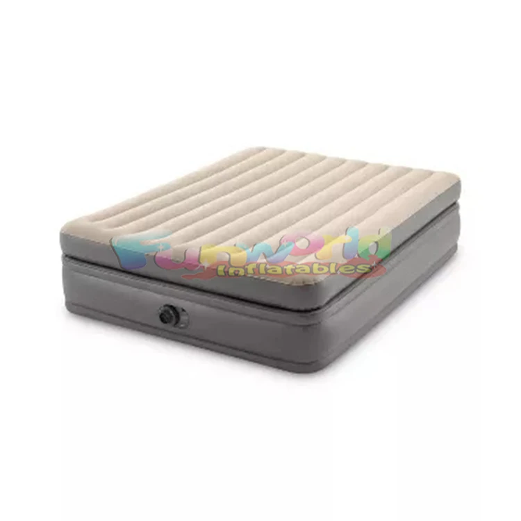 Outdoor pvc inflatable airbed built-in pump home sleeping inflatable air matress dura beam air bed