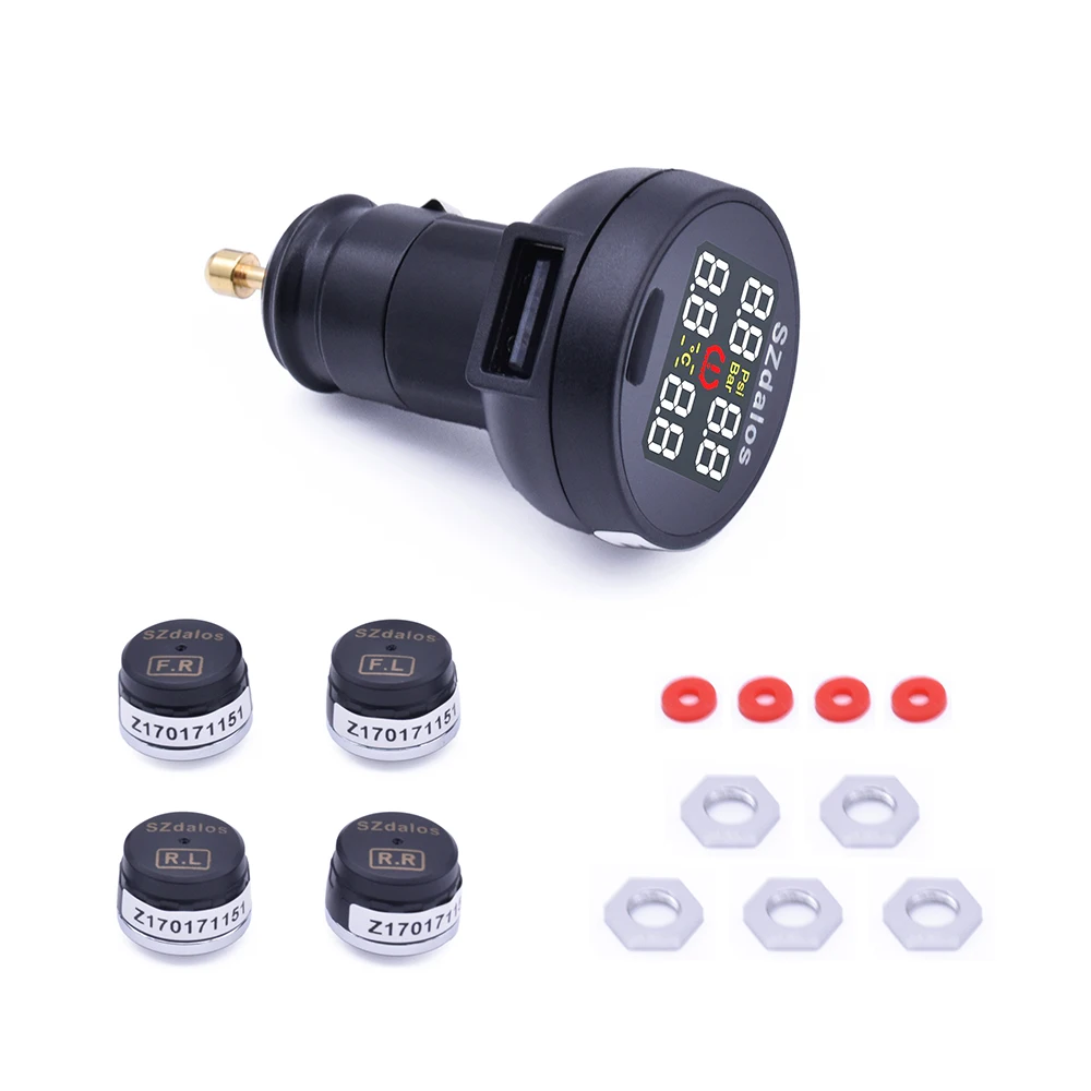 Система контроля давления в шинах (TPMS) Универсальная автомобильная система подходит для легковых и грузовых автомобилей