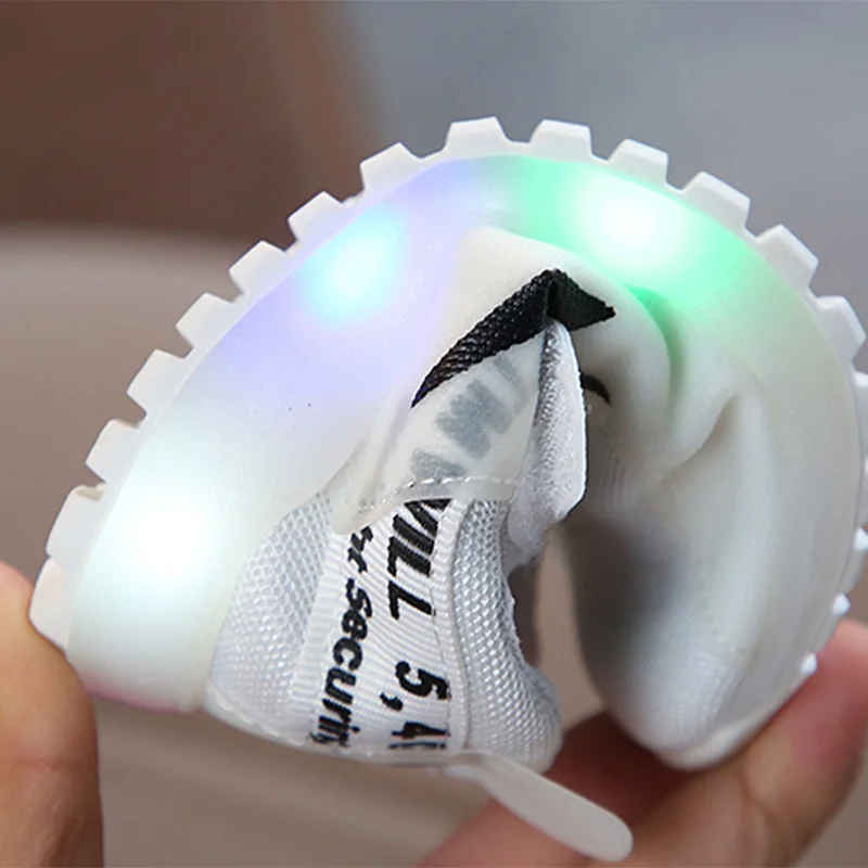 new style kids boat new design girls led flashing light up america flashing baby children casual shoes with lights