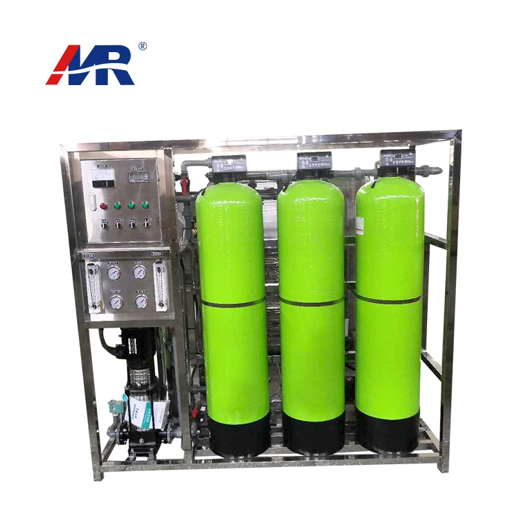 Mr 500L Pure Drinking Water Reverse Osmosis Purification Treatment Machine Industrial Ro Water System Plant For Tap Ground Water