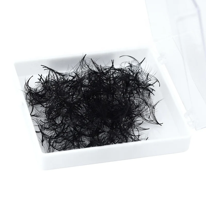 Customized Handmade Promade Fan Premade Loose Volume Fans Eyelashes Extensions Russian Volume Lashes 0.05 0.07 mm False eyelash
