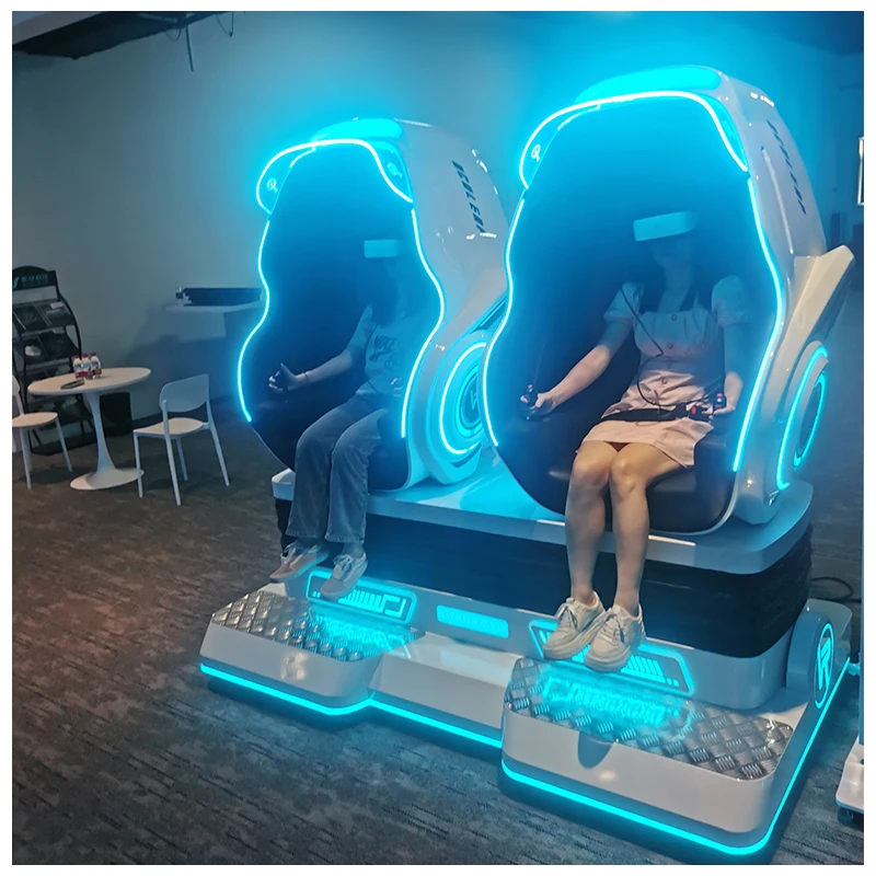 Оптовая продажа 9D яйцо стул многопользовательский VR игровой автомат усовершенствованная технология отслеживания движения стрельба из прочного металла ПК