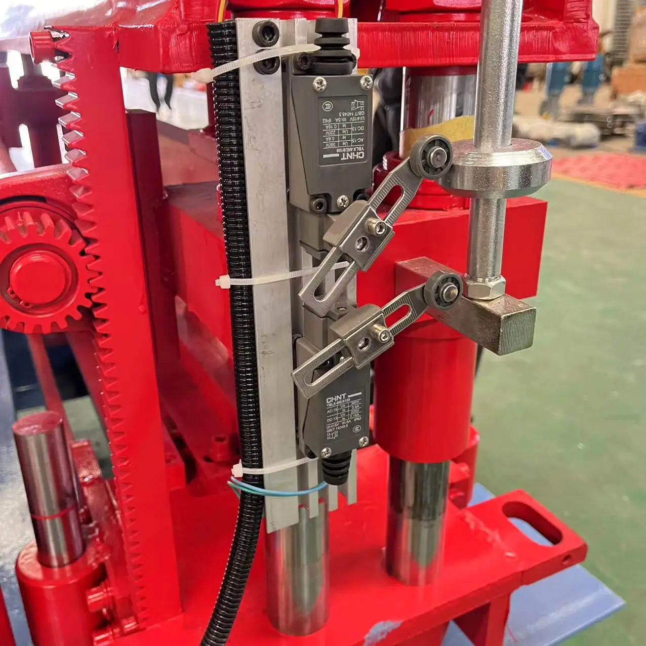 Roll forming machine parts limit switch