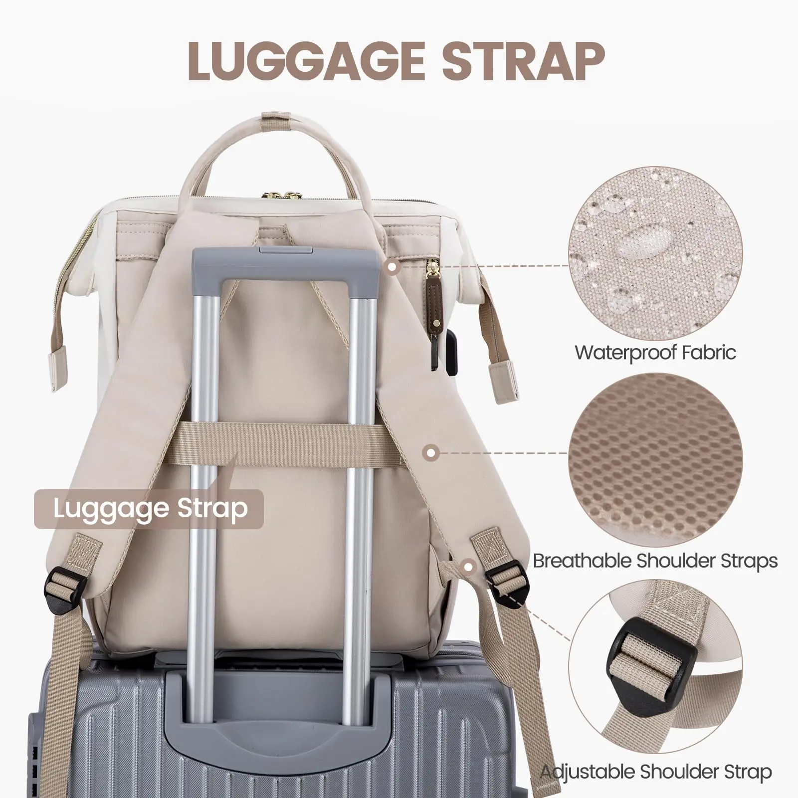 2-Person Waterproof Canvas Tent: Ultra-Lightweight & Easy-Fold Design with Rainfly & Carry Bag for Outdoor Camping Adventures