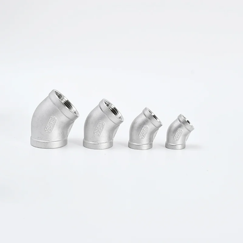 Hot Selling Popular Recommended Stainless Steel 304 Pipe Fittings 45 Degree Elbow